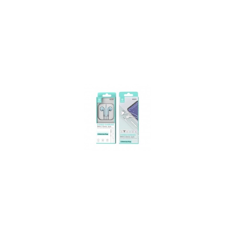 IKREA C3077 AURICULAR CON JACK 3.5MM 1.2 AZUL