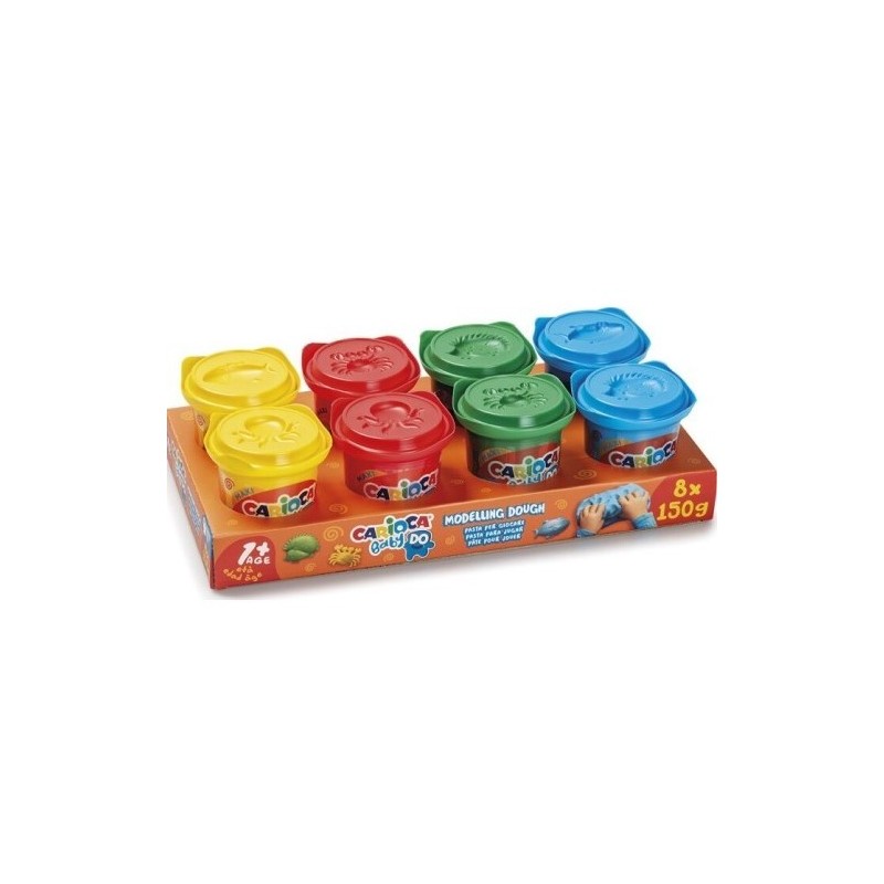 PASTA DE MODELAR CARIOCA BABY 150ML COLORES SURTID