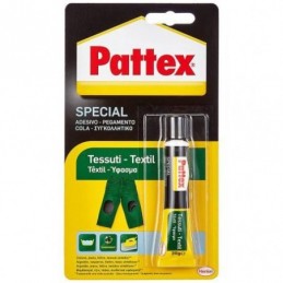 PEGAMENTO PATTEX ESPECIAL TEXTIL BOTE DE 20GR