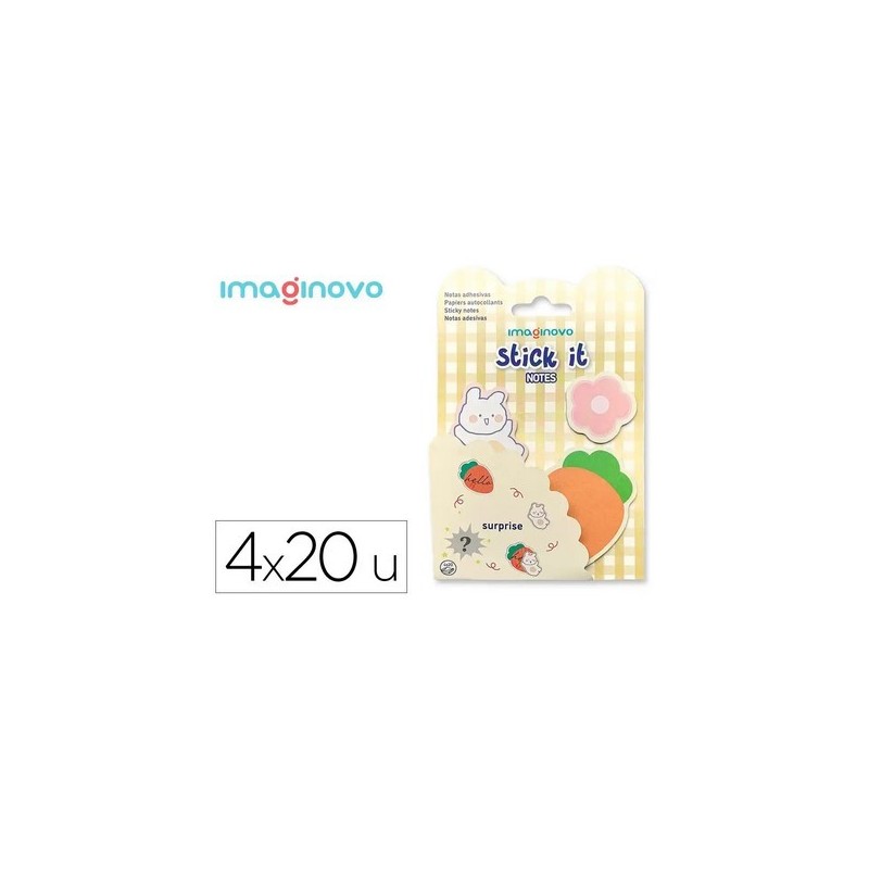 BLOC NOTAS ADHESIVAS SURPRISE PEGATINA 20H