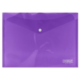 SOBRE POLIPRO BROCHE A4 VIOLETA