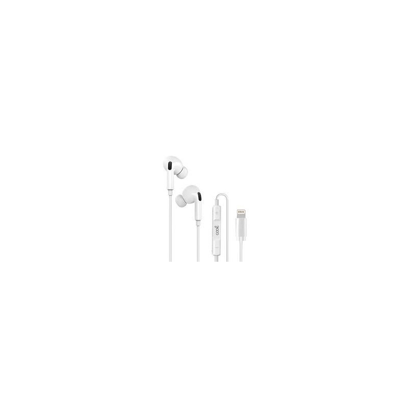 AURICULARES BLANCOS CON MICROFONO