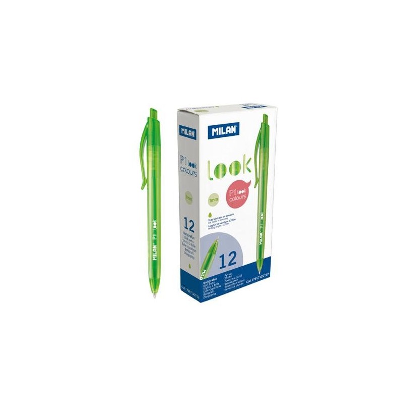 BOLIGRAFO P1 LOOK VERDE