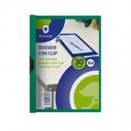 DOSIER C/PINZA METAL VERDE