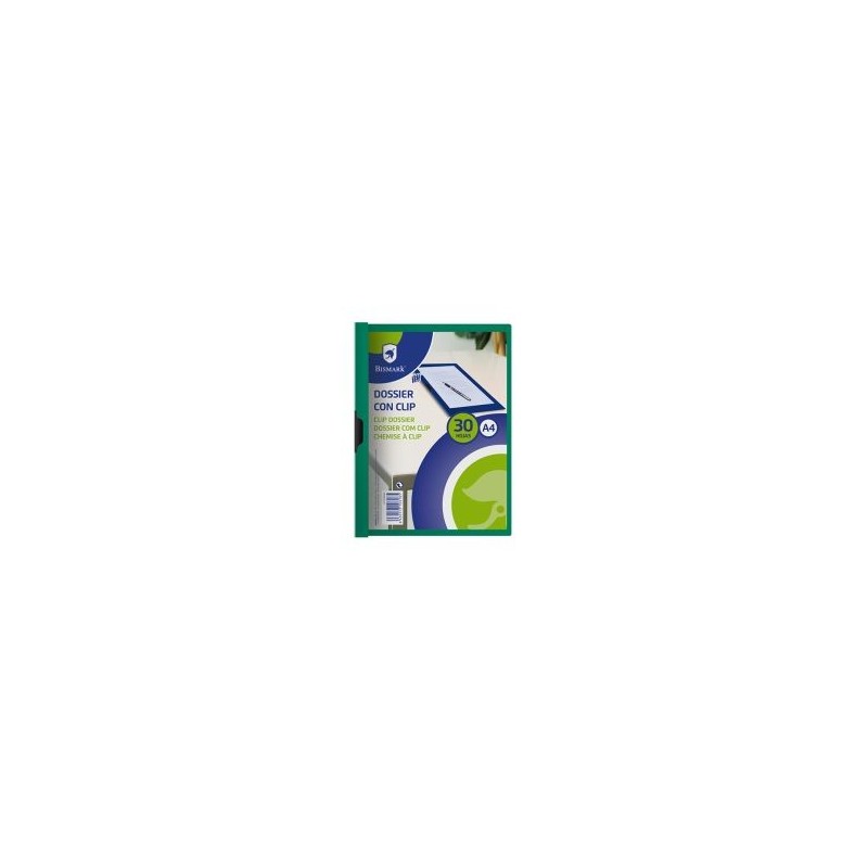 DOSIER C/PINZA METAL VERDE