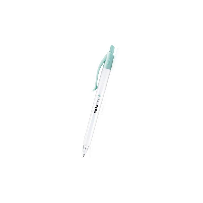 BOLIGRAFO P1 ANTIBACTERIAL AZUL