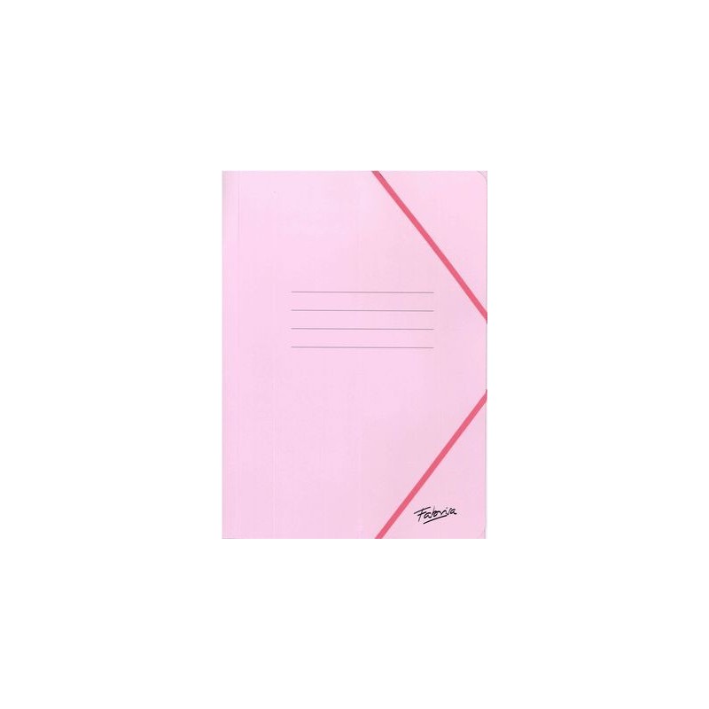 CARPETA FOLIO SOLAPA ROSA PASTEL