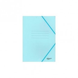 CARPETA FOLIO SOLAPA AZUL PASTEL