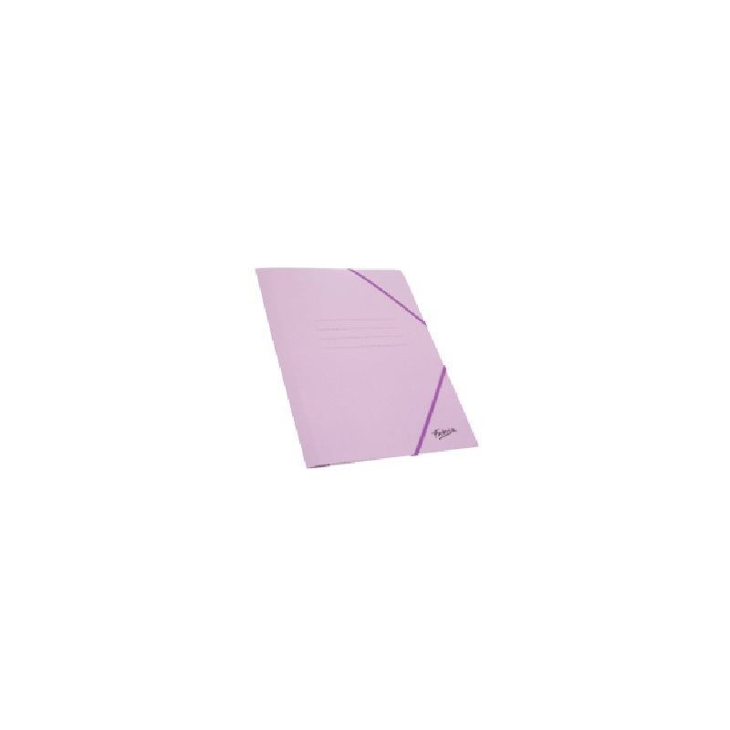 CARPETA FOLIO SOLAPA LILA PASTEL