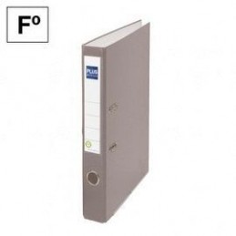 ARCHIVADOR FOLIO E1R/40 GRIS MAKRO