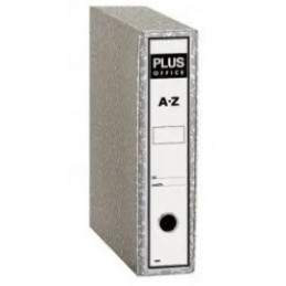 ARCHIVADOR AZ FOLIO PLUS GRIS