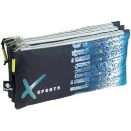 ESTUCHE ESCOLAR TRIPLE XSPORTS