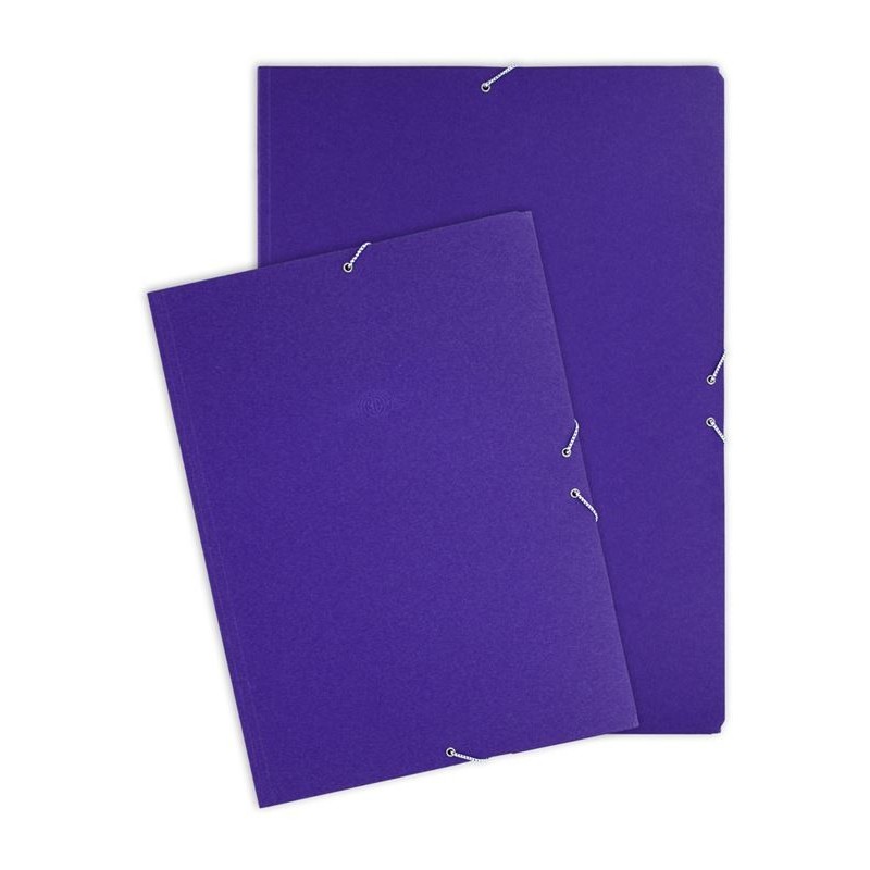 CARPETA CARTON AZUL CUARTO SOLAPA