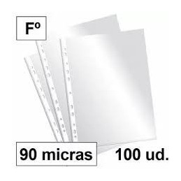 FUNDA MULTITALADRO PLUS FOLIO 90MC CRISTAL 100F
