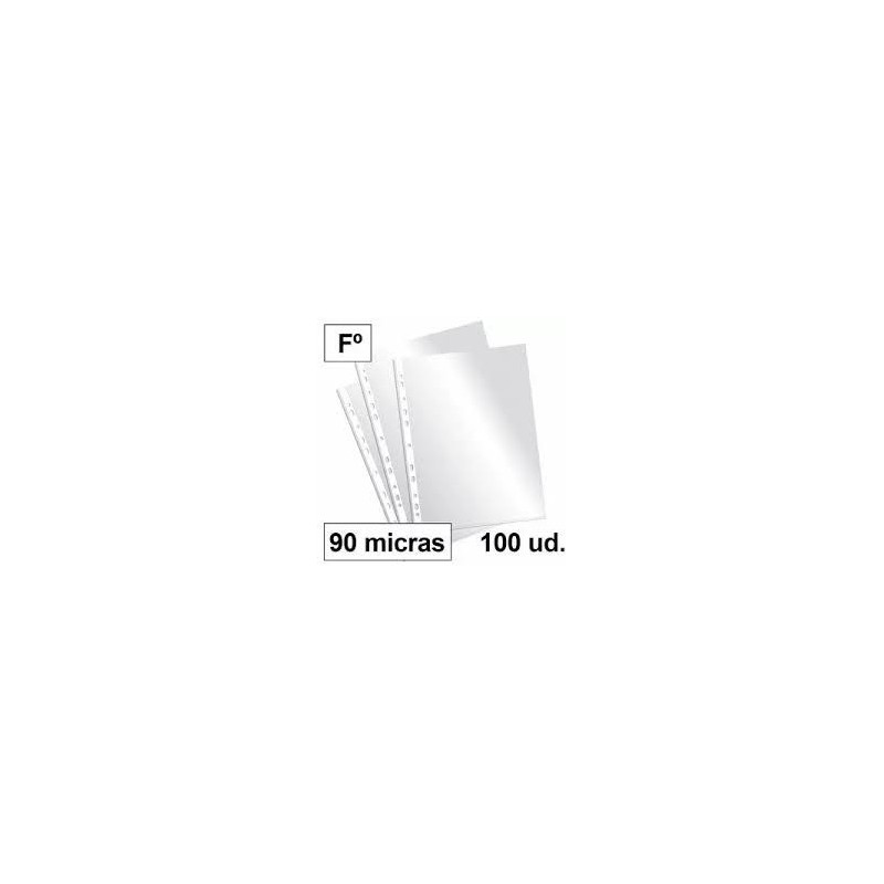 FUNDA MULTITALADRO PLUS FOLIO 90MC CRISTAL 100F