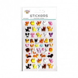 PEGATINAS 3D CAT & DOG