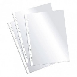 FUNDA TRANSP. FOLIO PP 60M BOLSA 10uds