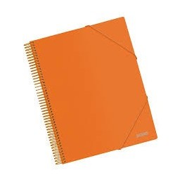 CARPETA FUNDA A4 ESP. MK NARANJA 30 FUNDAS 90 MICR