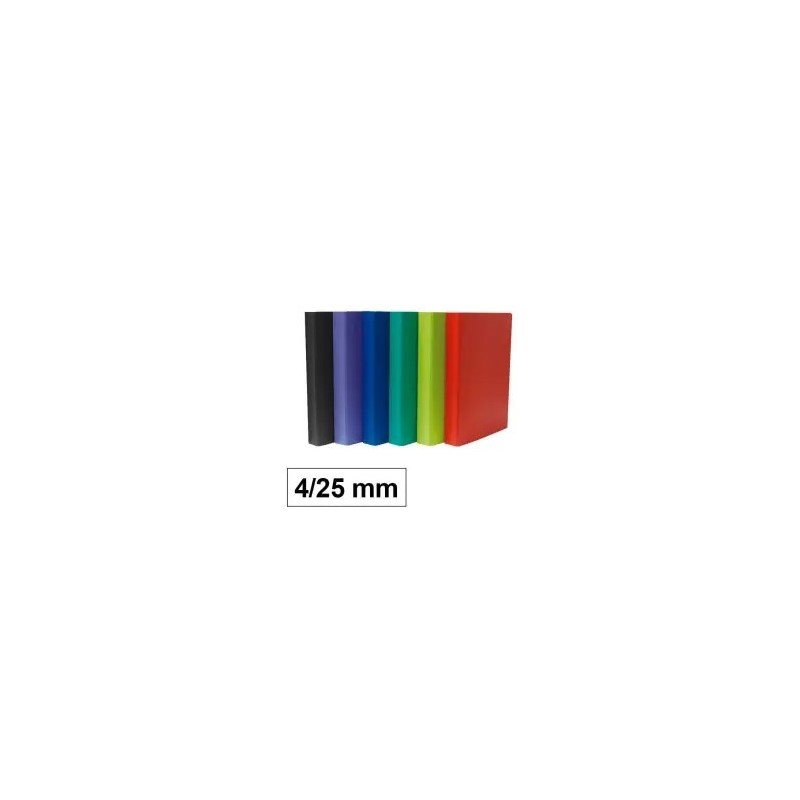 CARPETA CARTON PLUS FOLIO 4A/25 COLORES SURTIDOS