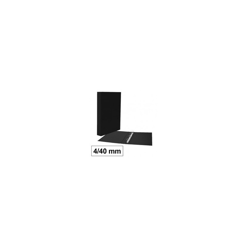 CARPETA PLUS CARTON FOLIO 4A/40 NEGRO