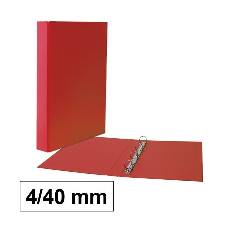 CARPETA PLUS CARTON FOLIO 4A/40 ROJO