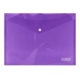 SOBRE POLIPRO A-5 BROCHE LILA