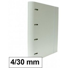 CARPETA CARTON PLUS 4A/25 FOLIO BLANCO SEPARADORES