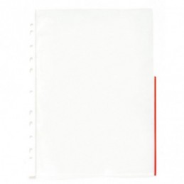 FUNDA MULT. PLUS A4 B. ROJO 80MC 25