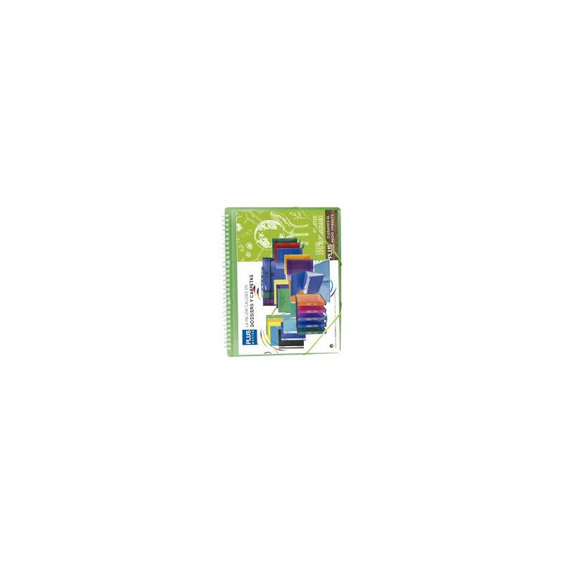 CARPETA FUNDAS PLUS ESP. 50F GOMA VERDE