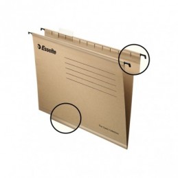 CARPETA COLGANTE ESSELTE FOLIO KRAFT