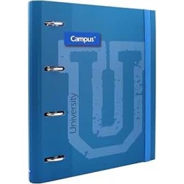 CARPETA CAMPUS SOFT 4A/35 RECAMBIO GRIS