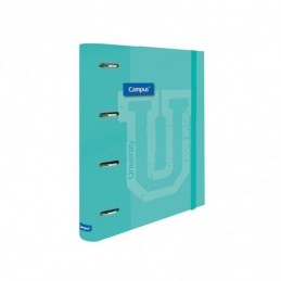 CARPETA CAMPUS SOFT 4A/35 RECAMBIO AZUL TURQUESA