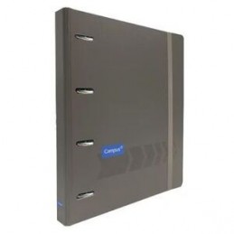 CARPETA CAMPUS U PP A4/35 RECAMBIO GRIS