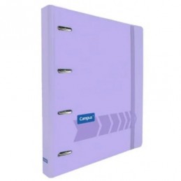 CARPETA CAMPUS U PP 4A 35MM REC VIOLETA PASTEL