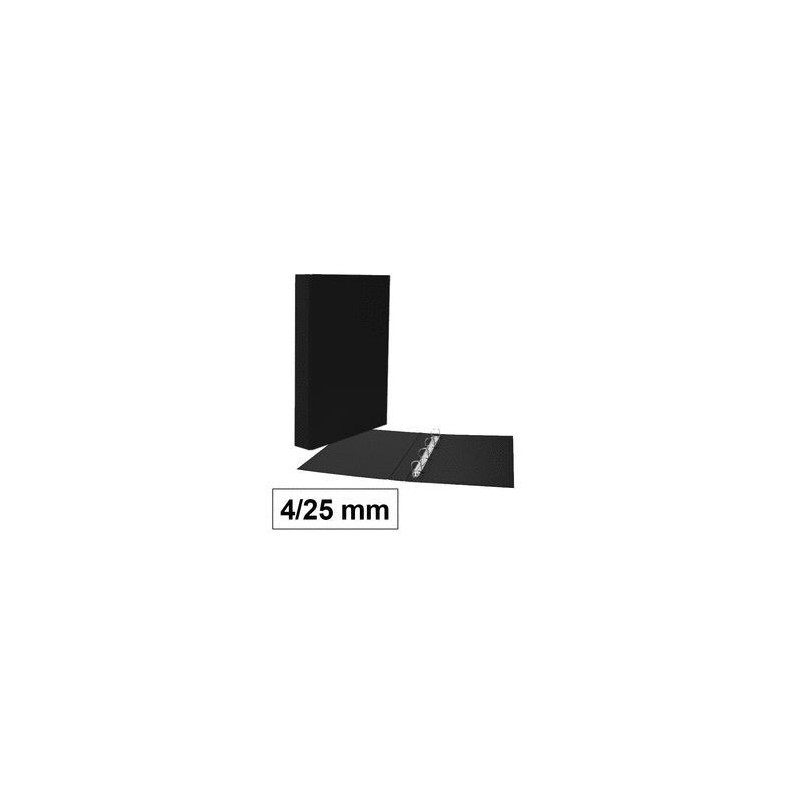CARPETA PLUS CARTON FOLIO 4A/25 NEGRO