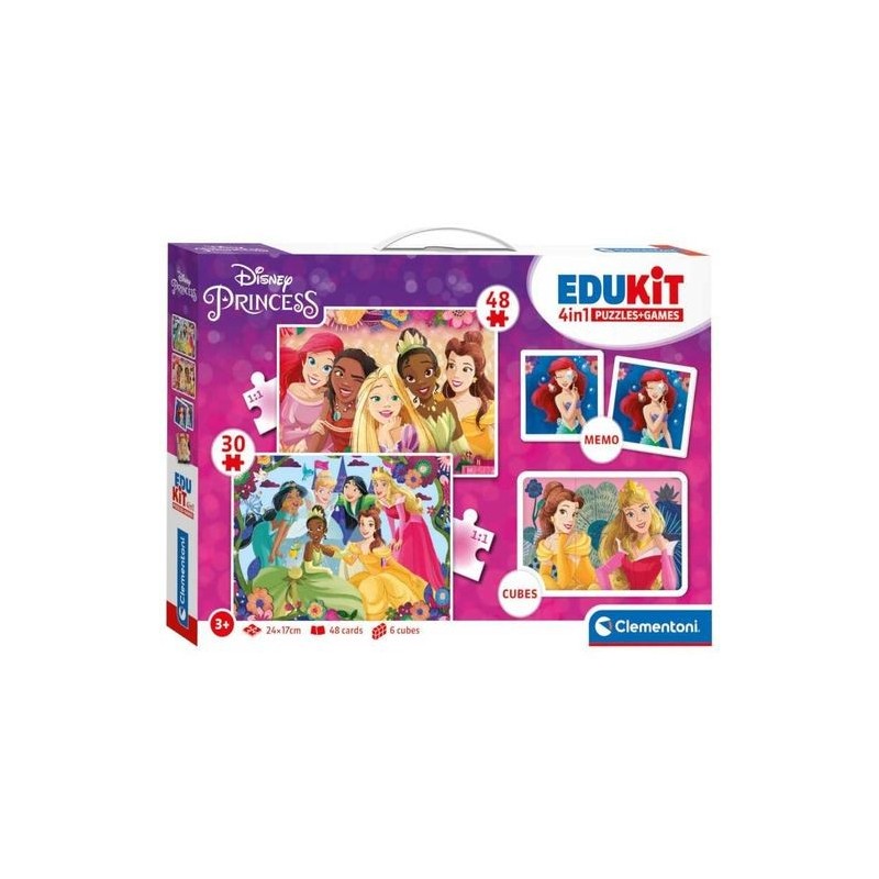 EDUKIT 4IN1 DISNEY PRINCESAS