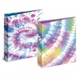 CARPETA FOLIO 4A 35MM TIE DYE RAY MULTI