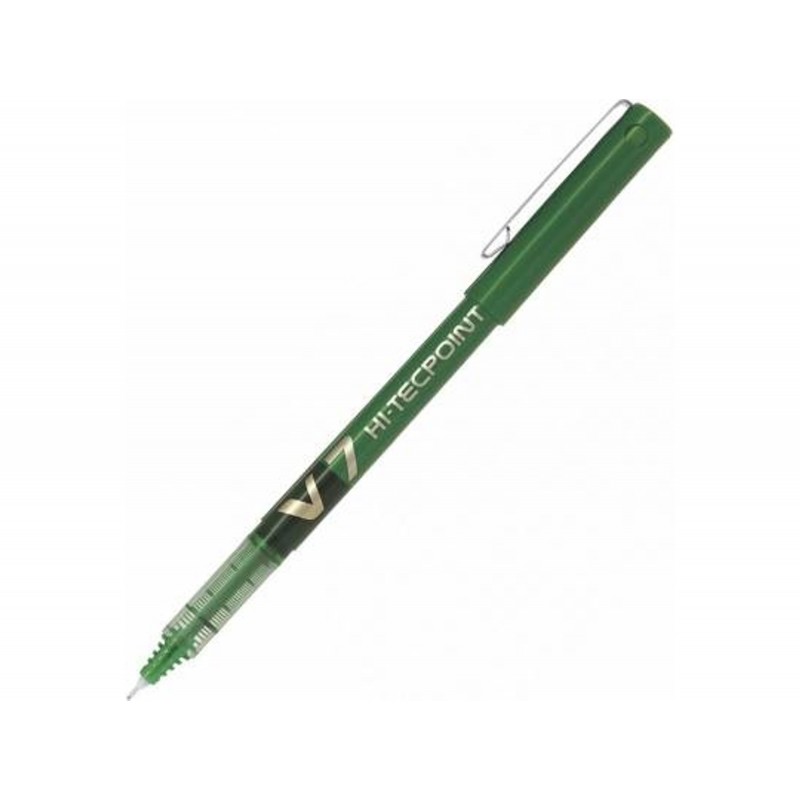 ROTULADOR PILOT PUNTA AGUJA V-7 VERDE 0.7