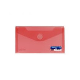 SOBRE POLIPRO RECIBOS VELCRO ROJO