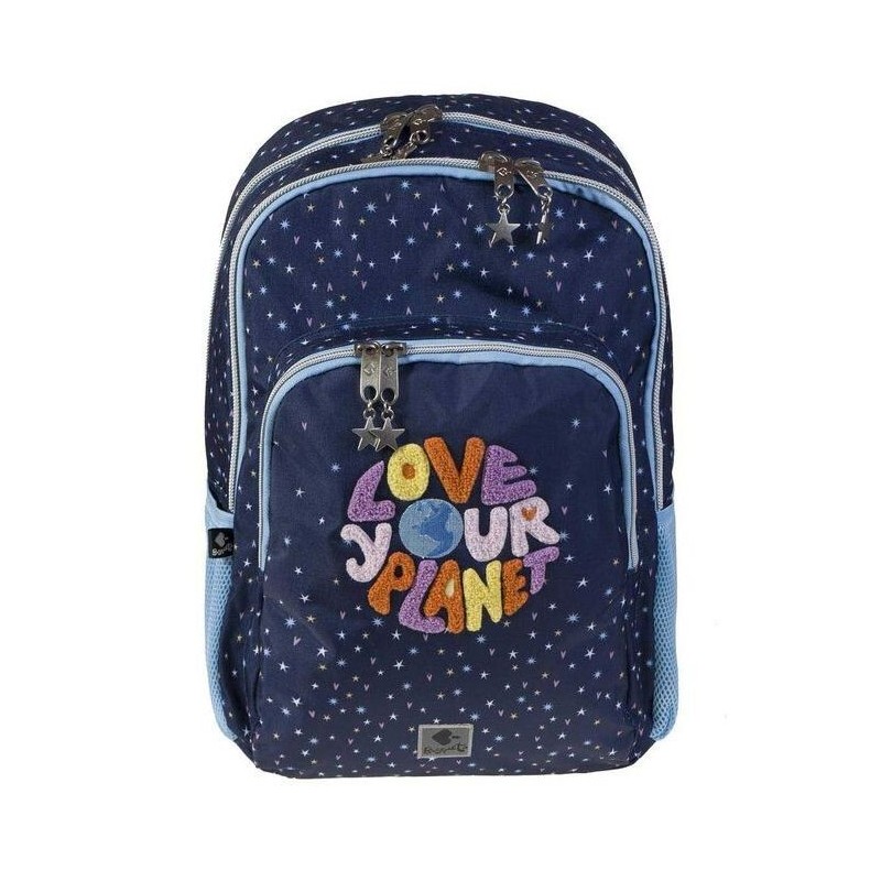 MOCHILA ESCOLAR DOBLE LOVE BUSQUETS