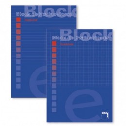 BLOC EXAMEN FOLIO 50H 60GR CUADRO 4MM