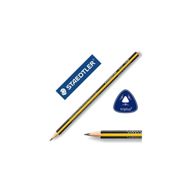 LAPIZ GRAFITO TRIANGULAR NORIS 183-HB CAJA