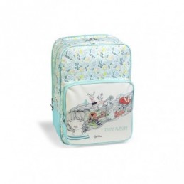MOCHILA ESCOLAR FLAMENCO Y LADY DESIDIA