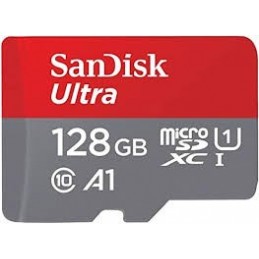 SANDISK MICRO SD DE 128GB ULTRA CLASE 10 A1 120MB/