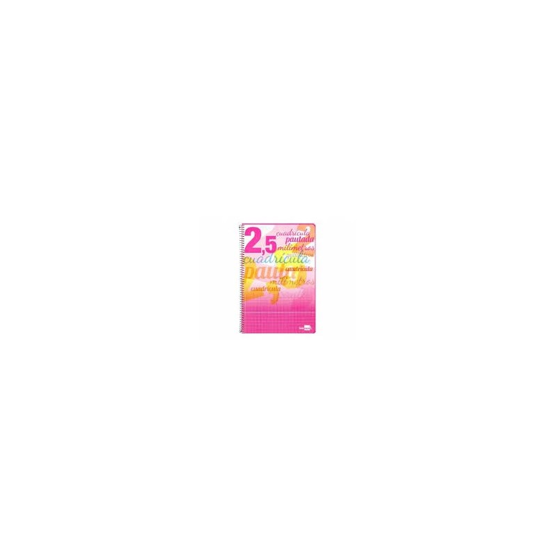 BLOC ESPIRAL 80H 60G PAUTA 2.5MM CON MARGEN LIDERP