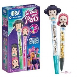 JUEGO CLEMENTONI CREA TUS BOLIGRAFOS K-POP ZOEY Y