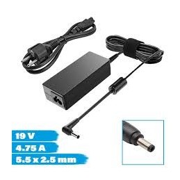 CARGADOR TOSHIBA ASUS 19V 4.7A 90W 5.5*2.5mm