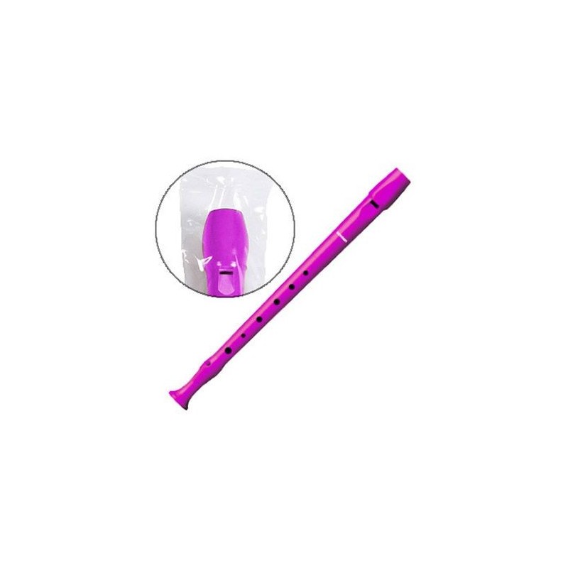 FLAUTA HOHNER PLASTICO COLOR FUCSIA