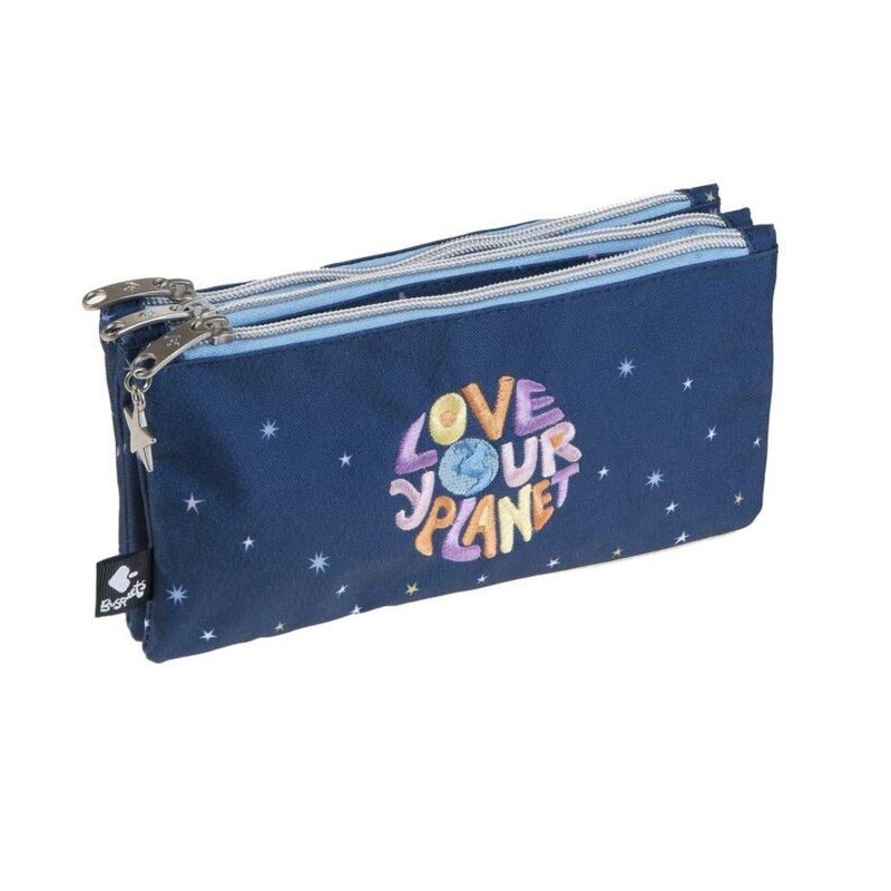 ESTUCHE ESCOLAR TRIPLE LOVE BUSQUETS