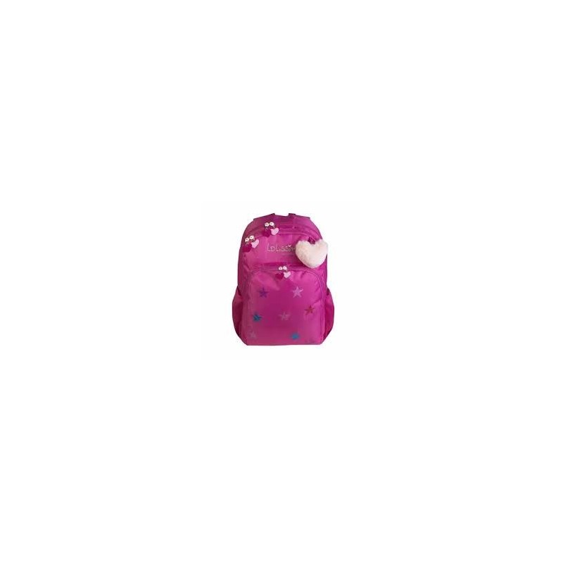 MOCHILA ESCOLAR LOLISIMA PINK DIS2